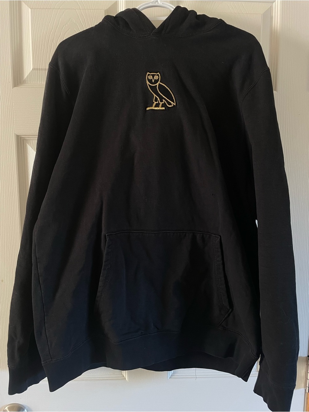 OVO October’s Very Own Black & Gold Owl Hoodie – XL